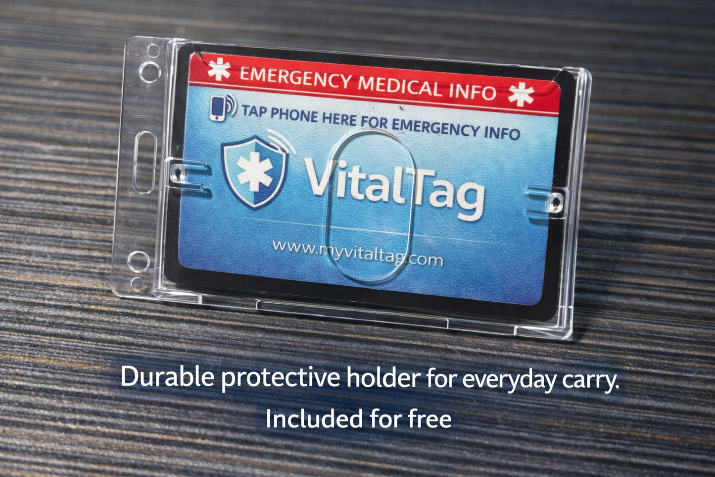 VitalTag™ NFC Wallet Card – Emergency Access Card