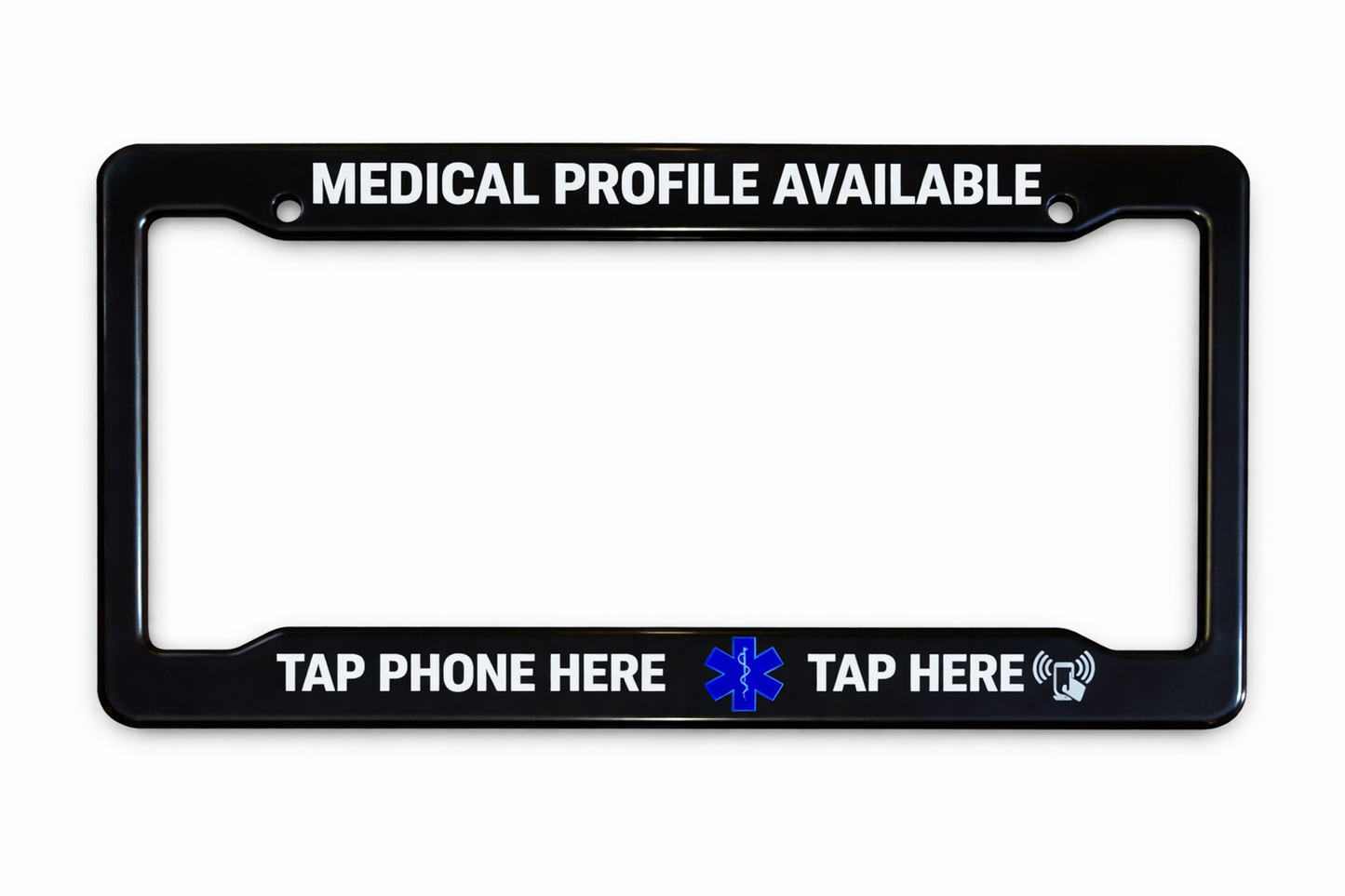 VitalTag Medical License Plate Frame