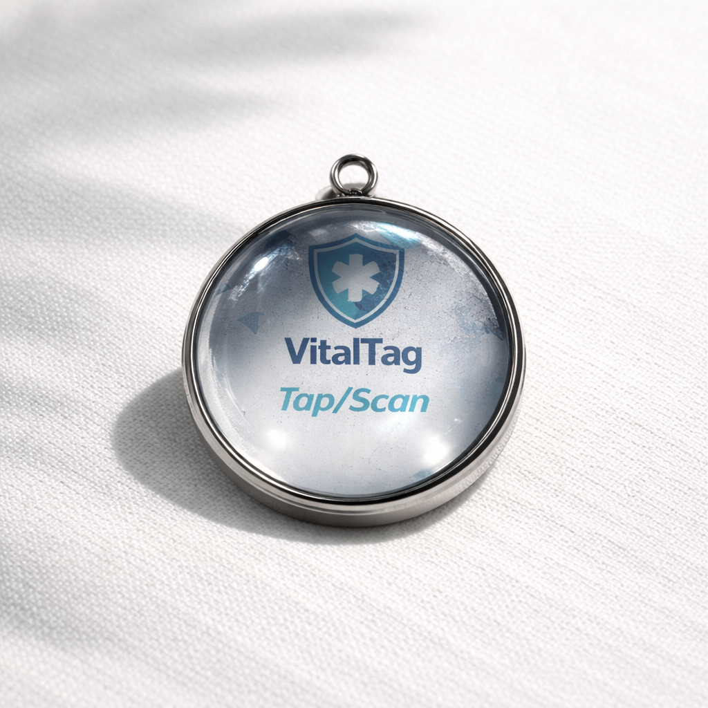 VitalTag Mini (Keychain Disc)